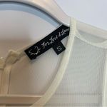 For Love & Lemons  White Lulu Dress Daisy Appliqué  Floral Mesh Photo 3