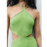 ZARA NWT  RIBBED CUTOUT CUTTABLE LOOP BLOGGERS FAV BODYSUIT STRETCH Photo 3