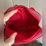 Rare Modern Vintage Sanrio Late 2000’s Hello Kitty Plaid Lightweight Backpack Blue Photo 4