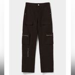 Bershka  Black Cargo Pants Photo 6
