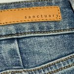 Sanctuary Blue Denim Midi Skirt with slid on front and side Y2K style Women 00 Photo 7