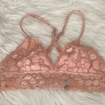 Aerie Floral Happy Lace Strappy Triangle Bralette Photo 0