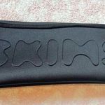 SKIMS Black Neoprene Embossed Pouch Zipper Makeup Intimates Bag NWOT Photo 0
