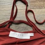 ASTR The Label Maroon Strappy Midi Dress S Photo 5
