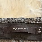 Tahari  Gray Plaid Flare Trouser Pants Photo 1