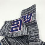 New York Giants Football Sporty Athletic Crew Style Socks Blue Photo 5