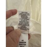 Caslon Eyelet Three-Quarter Sleeve Cotton Midi Dress Size Large Tiered Peasant Photo 11