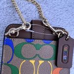 Coach  C9943 Pride Phone Crossbody In Rainbow Signature Canvas Photo 4