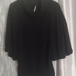 Poof! Poof Black Turtleneck Dolman Sweater Photo 0