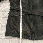 wilson's leather Wilsons Black leather Jacket vintage 90’s coat L belt Photo 4