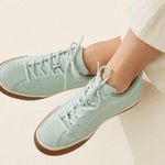 Rothy's Rothy’s The Lace Up Sneaker Mint Color Photo 1