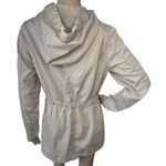 Mossimo Supply Khaki Zip Up and Button Up Hooded Jacket Tan Size L Photo 2