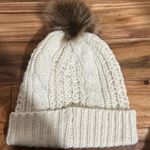 47 Brand 47 White and Brown Knit Pom Hat Photo 1