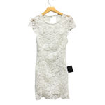 Lulus  Romance Language White Backless Lace Dress size XXL NWT Photo 2