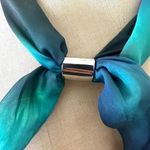 Chico's Chico’s Adjustable Satin Scarf Necklace Photo 4