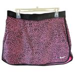 Nike  Golf Dri-FIT Skort Size L | Pink & Black Abstract Print, Built-In Shorts Photo 0
