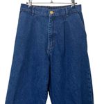 Big Bud Press Trousers Women’s Size Small Petite Dark Wash Cotton Denim Pants Blue Photo 3