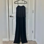 Club Monaco NEW Black Fringe Jumpsuit NWT Photo 6