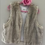 Aerie  Faux Fur Vest in Tan Photo 1