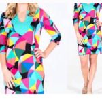 Tracy Negoshian Jordan Sunshade Dress Size XS Beach Umbrella Novelty Print Vacay Photo 2