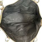Coach  large Metallic Leather Tote Photo 2