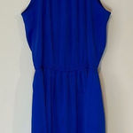 American Eagle  Halter Dress. Size XS. Royal Blue.‎ Elastic Waist Photo 0