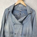 Miss Me | Duster Denim Distressed Southwestern BOHO Size M Photo 8