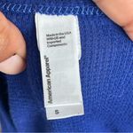 American Apparel | Blue Long Sleeve Henley Top Sz S Photo 7