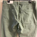 American Eagle classic stretch skinny olive green trousers Sz 12 short Women NWT Photo 4