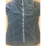 Title Nine  Women's Full Zip Fleece Hoodie Stretch Long Sleeve Blue  Size Small Photo 11
