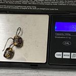 Sterling Silver  Amethyst Filigree Earrings Photo 10