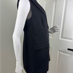 Elodie  Long Lined Open Pockets Sleeveless Blazer Jacket Women’s Size Medium. #60 Photo 4