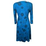 Toad & Co Rosalinda Dress Small Blue Sustainable Organic V Neck Outdoor Stretch Photo 3