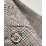 Bebe Women’s Pants Sz 6 Classic Lined Straight Zip Brown Metallic Cream USA NWT Photo 9