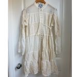 Johnny Was Lexan Embroidered Button-Down Slip Dress Boho Chic Size Large Photo 3