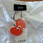 Cider  white button up Photo 1