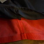 Zadig & Voltaire  Red Leather Panel Mini Skirt Asymmetric Hem Size 36 Small NWT Photo 11