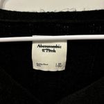 Abercrombie & Fitch Abercrombie Black Cardigan Sweater Photo 4