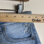 American Eagle  embroidered floral daisy cutoff denim shorts size 6 cute Photo 3