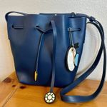 Disney  Donald Blue Bucket Style Tote/Purse Pull Closure Key Chain NWOT‎ Photo 0