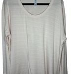 Athleta Cloudlight Stratus Tee Size 1X Ballerina Pink Stripe Photo 0