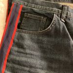 Veronica Beard NWT  Carolyn Baby Boot High Rise Cropped Tuxedo Stripe Jeans‎ 22 Photo 1