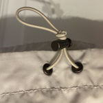 Coach  Cream and Green Rain Jacket Slicker Photo 2