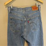 Levi's Levi’s Ribcage Straight Ankle Jeans Distressed Raw Hem Size 29 Photo 4