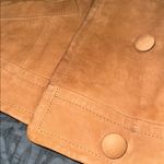 Fossil  large 100% lamb leather button up jacket bohemian casual coat preloved Photo 13