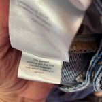 Free People  We the Free Button Fly Wide Leg Raw Hem Cropped Jeans Photo 6