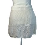 l*space  Coast Is Clear Mini Skirt in Cream Medium New Womens Coverup Photo 5