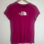 The North Face  Pink Short Sleeve Shirt Photo 0