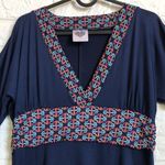 Bell sleeve golf golfing with‎ back pocket dress Blue Size M Photo 2