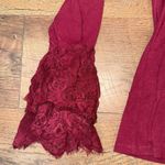 Xhilaration Xhiliration Long Sleeve Lacy Tee Photo 2